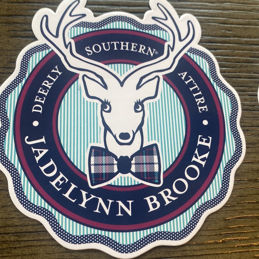 Deeply Southern Attire Stickers